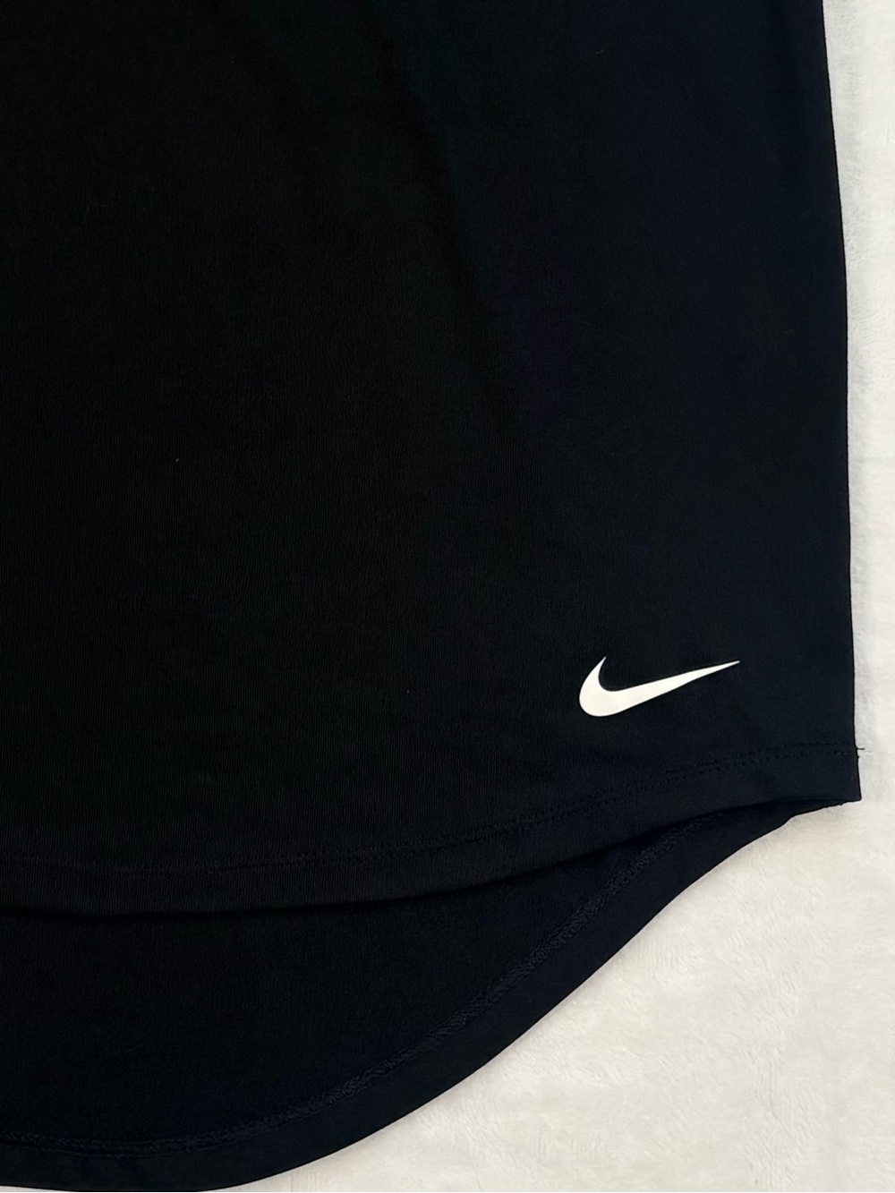 NIKE DRI-FIT Black Racerback Relaxed Fit Athletic Tank Top Women’s XS - Picture 5 of 7